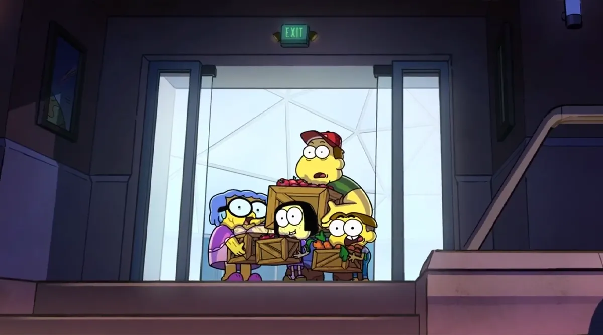 دانلود انیمیشن شهر بزرگ گرین ها تعطیلات فضایی